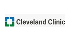 A cleveland clinic logo is shown.