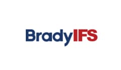 A logo of the company brady ifs